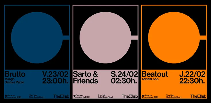 Event Poster Series, minimal, swiss, high-contrast