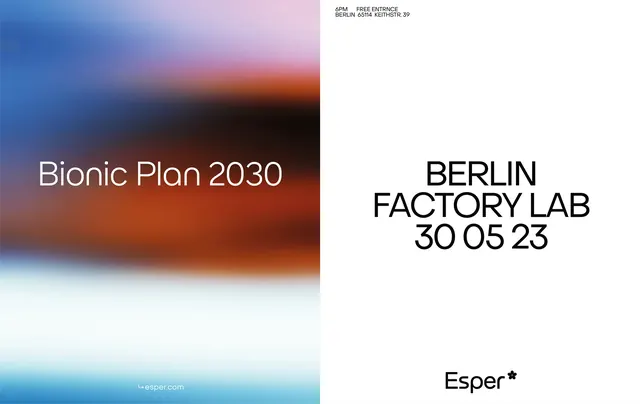 Bionic Plan 2030 Poster