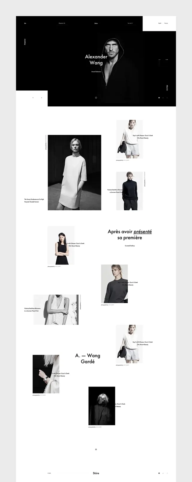 Fashion Editorial Layout
