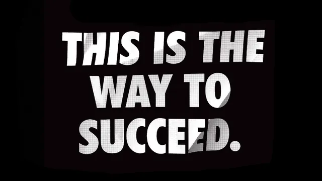 Bold Typography Quote, brutalist, monochrome, high-contrast
