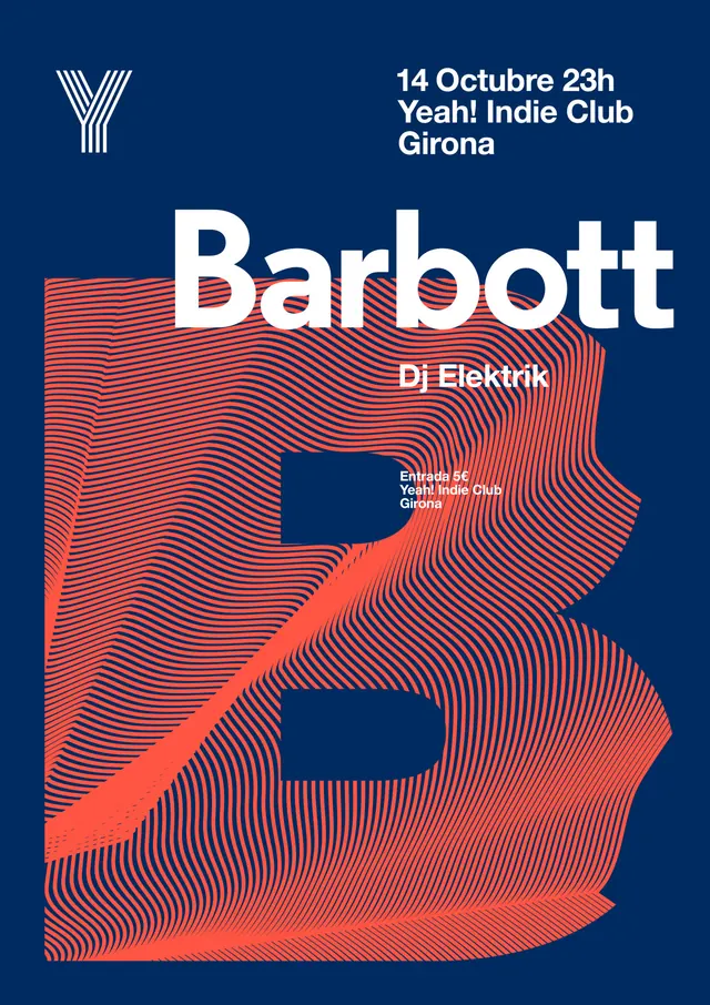 Barbott DJ Event Poster