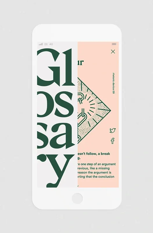 Abstract Geometric Typography Layout, minimal, swiss, light