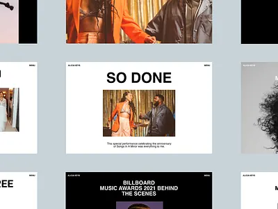 SO DONE Editorial Layout