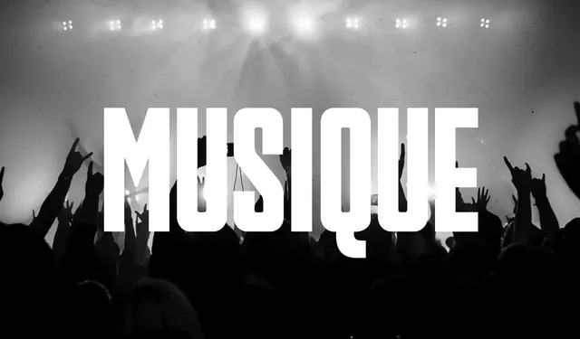 Musique Concert Graphic, monochrome, brutalist, monochrome