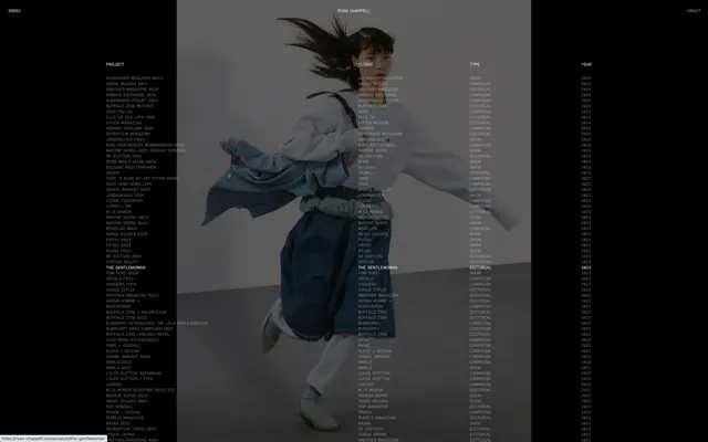 Fashion Editorial Layout