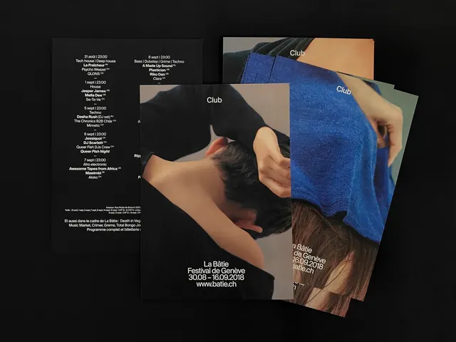 Editorial Layout with Photography and Typography