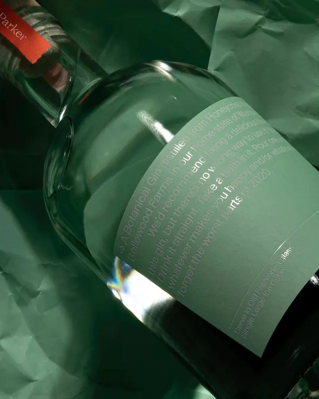 Wine Bottle Label Design, minimal, swiss, muted
