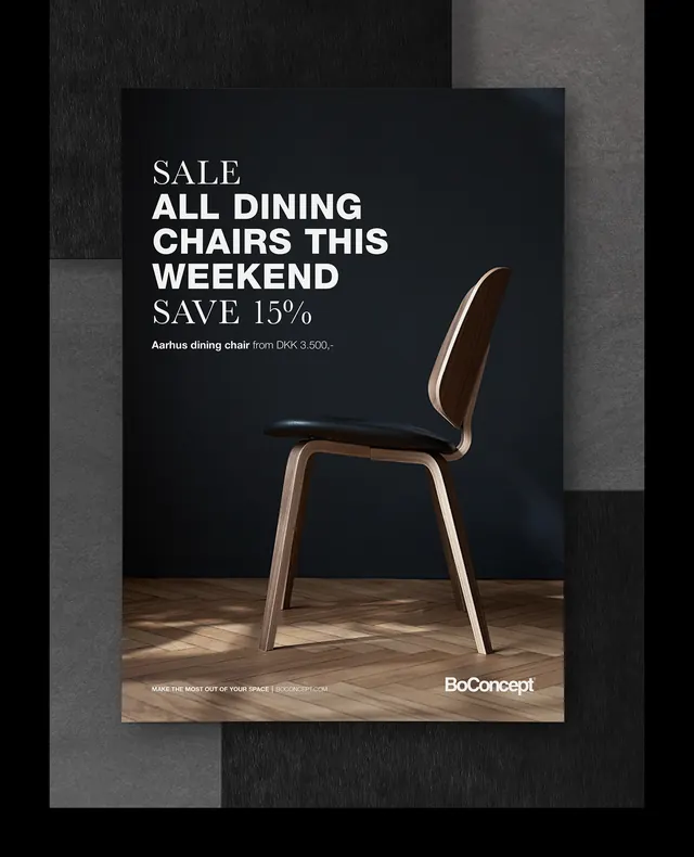 Dining Chair Sale Advertisement