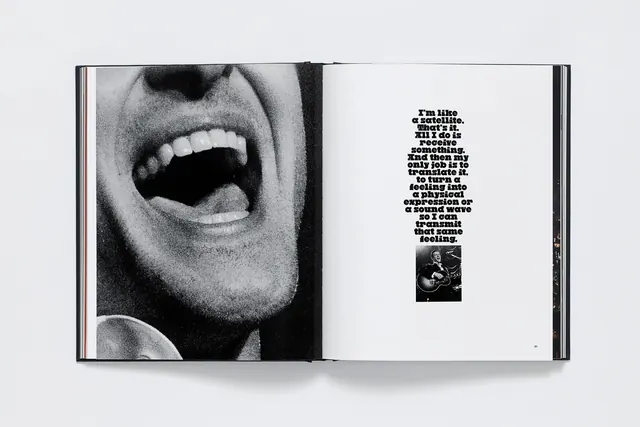 Black and White Portrait Editorial Spread