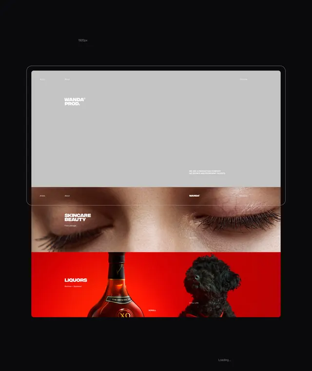Luxury Beauty Brand Identity Layout, minimal, luxury, dark