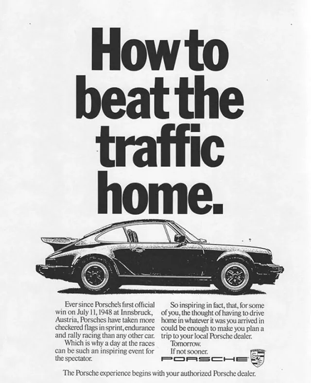 How to beat the traffic home. Editorial Layout
