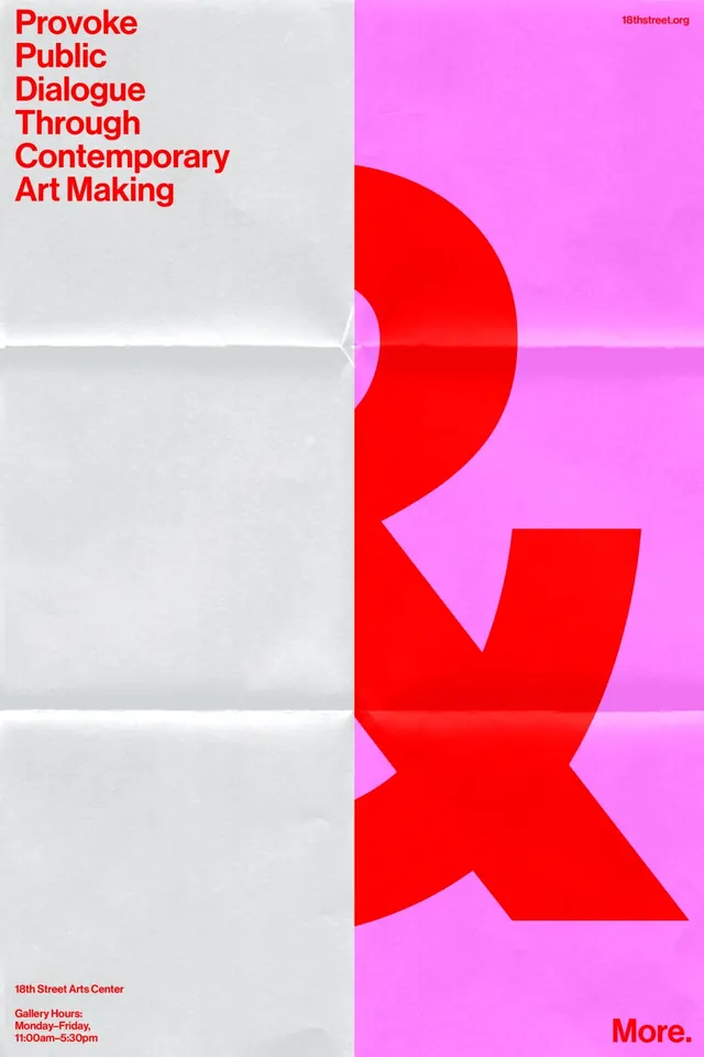 Contemporary Art Dialogue Poster