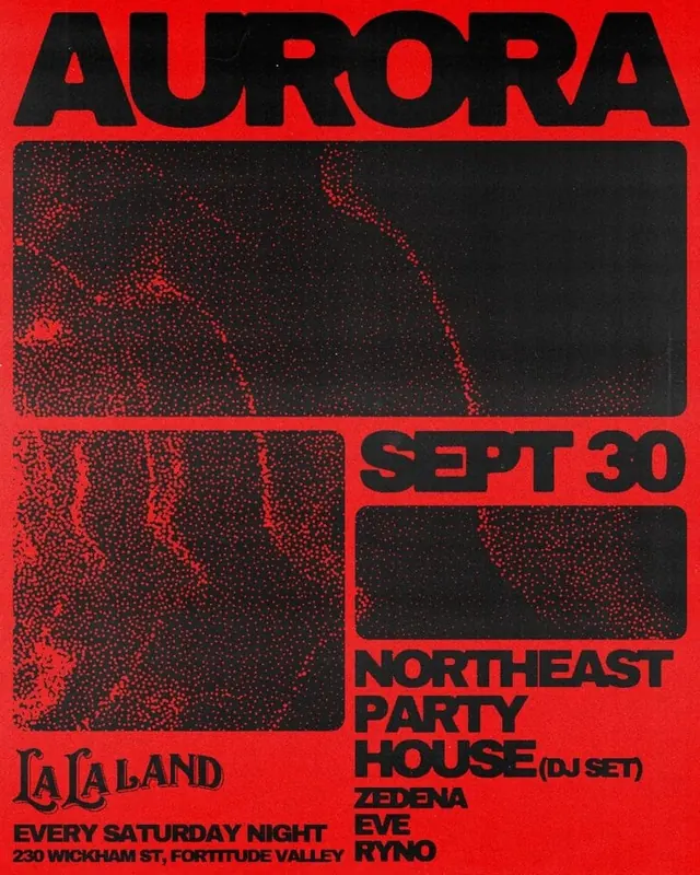 Aurora Northeast Party House Poster