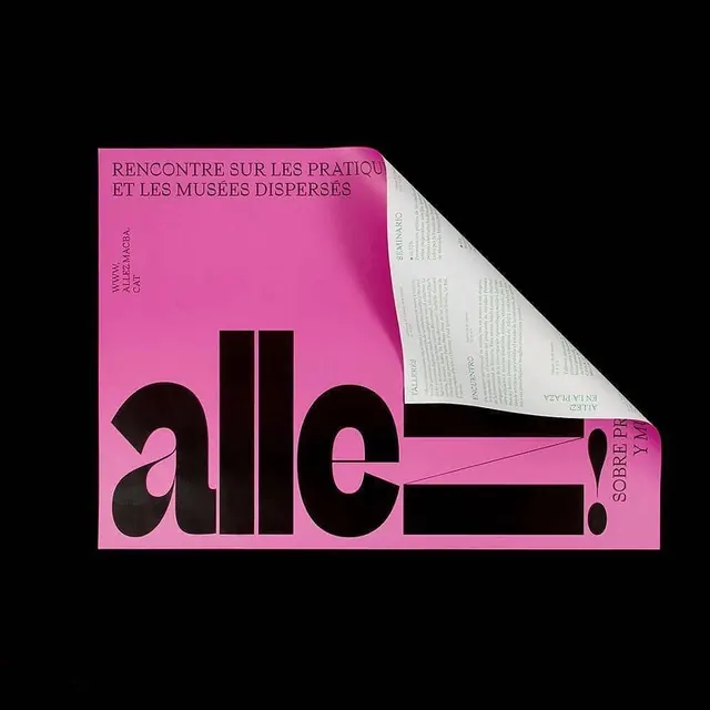 Rencontre sur les Français et les Musées Dispersés, brutalist, maximalist, high-contrast