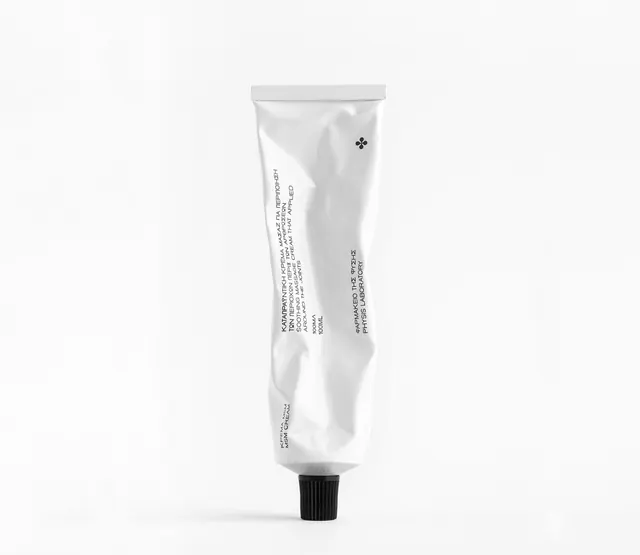 Physis MSM cream tube, minimal, corporate-clean, light