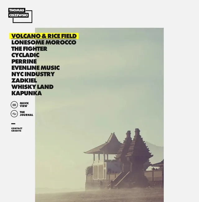 Editorial Layout with Typography and Photography