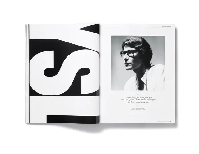Monochrome Editorial Spread