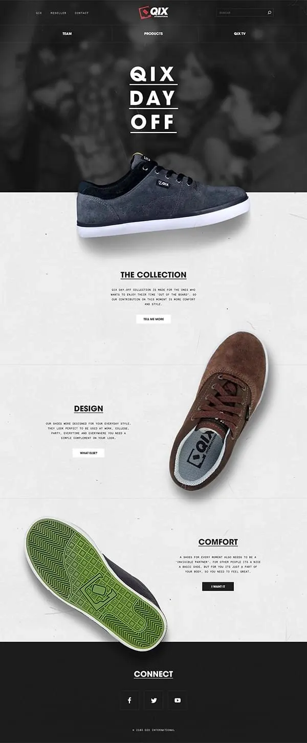 Six Day Sneaker Collection, minimal, corporate-clean, light