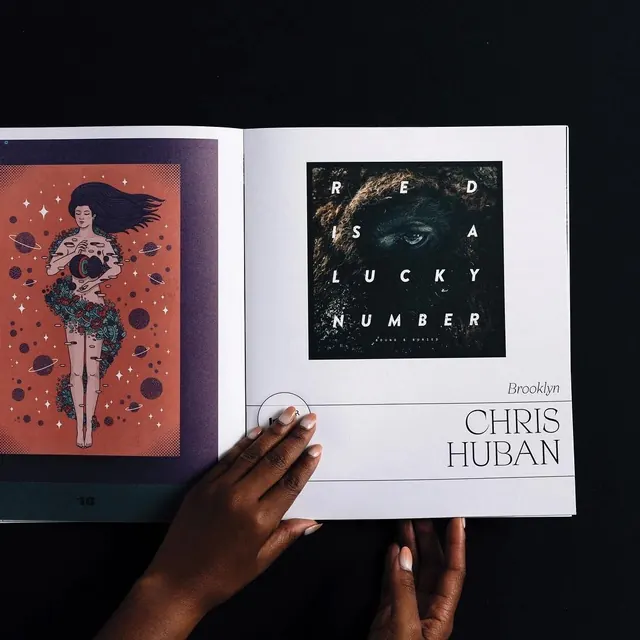 Lucky Number Book Cover, editorial, illustrated, high-contrast