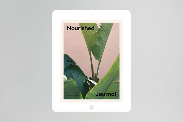 Nourished Journal Cover Design