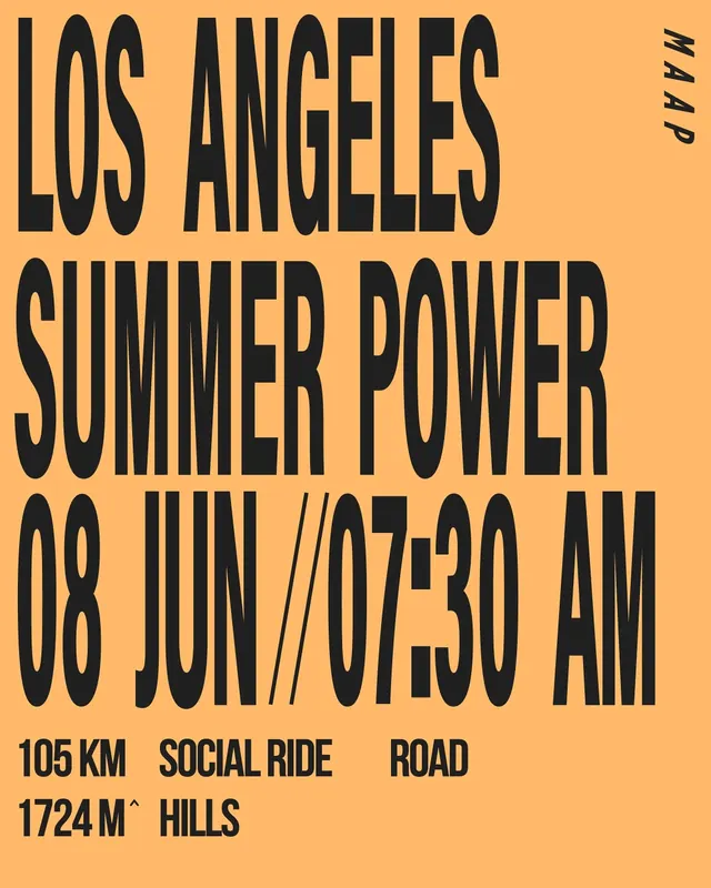 Los Angeles Summer Power Event Poster