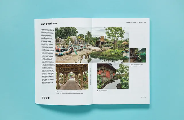 Editorial Layout with Photography
