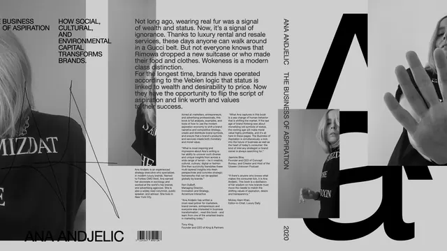 Editorial Layout with Typography and Photography
