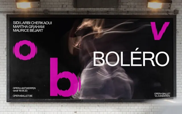 Boléro Event Poster