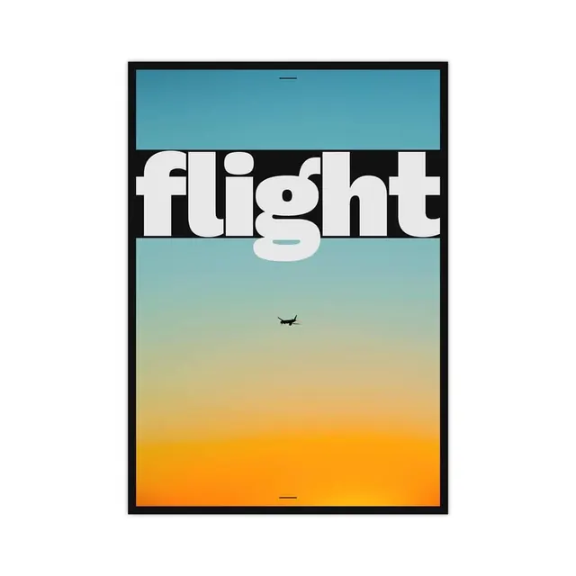 Flight Poster Design