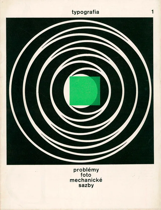 Typografia Poster, swiss, minimal, high-contrast