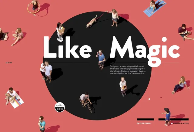 Like, Magic Editorial Spread, maximalist, playful, high-contrast