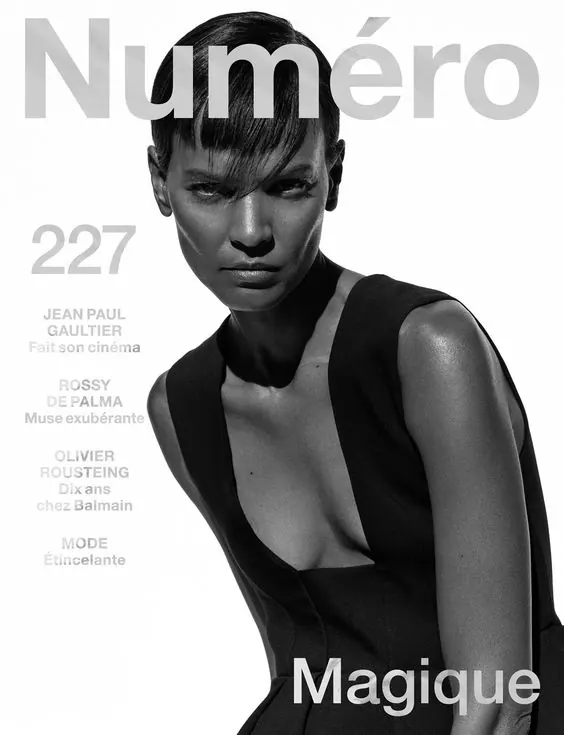 Numéro Magazine Editorial Layout