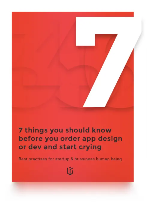App Design Guide Cover, minimal, swiss, high-contrast