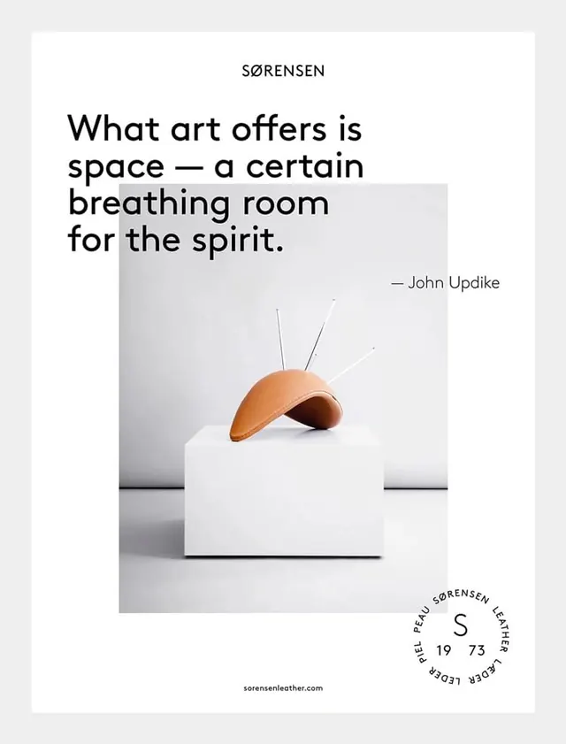 Sørensen Quote Poster
