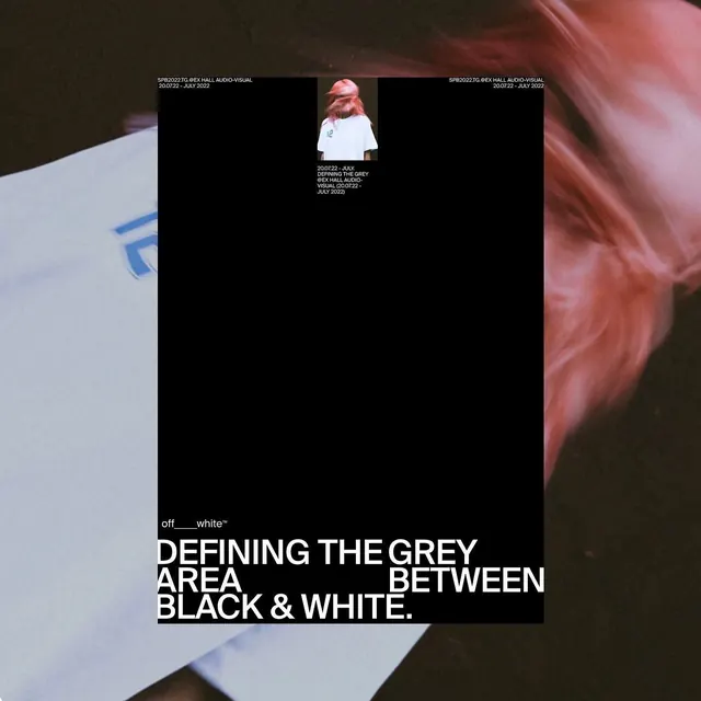 Grey Area Typography Poster