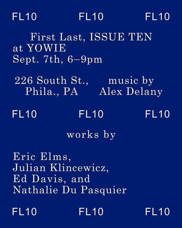 Issue Ten Event Poster