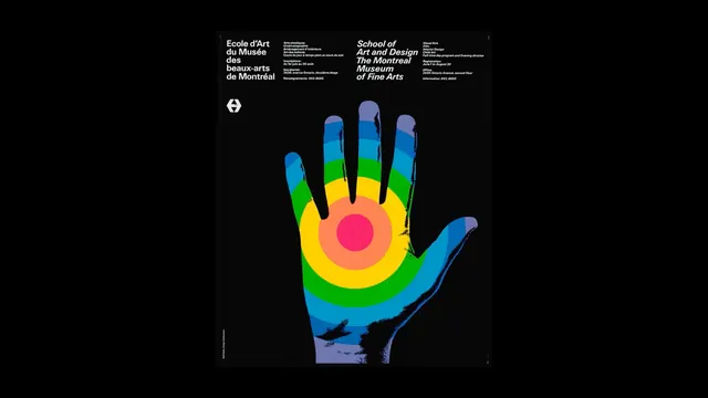 Hand Illustration with Text Layout, brutalist, maximalist, dark