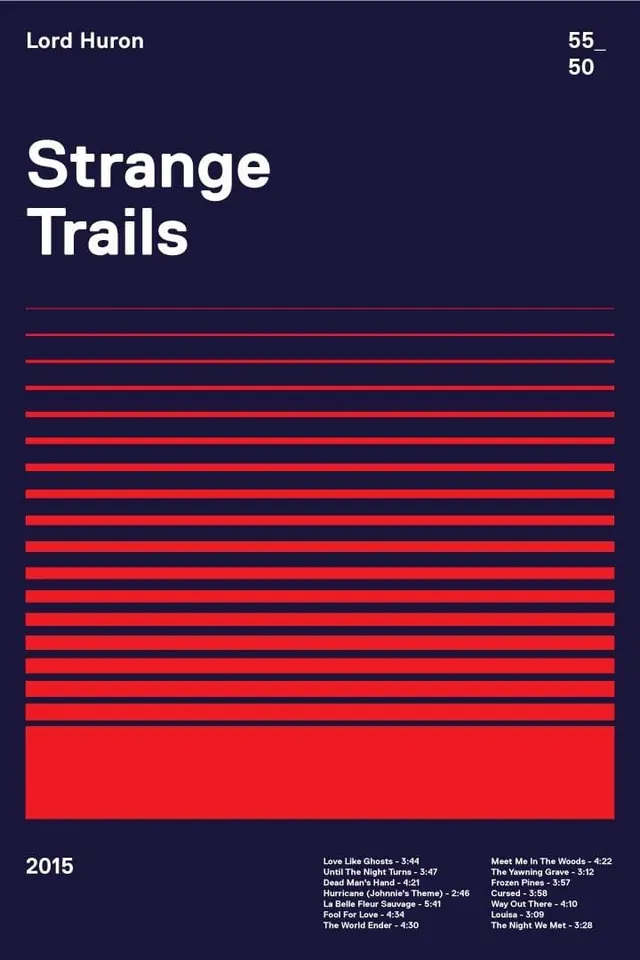 Strange Trails Poster