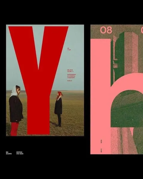 Editorial Typography Layout