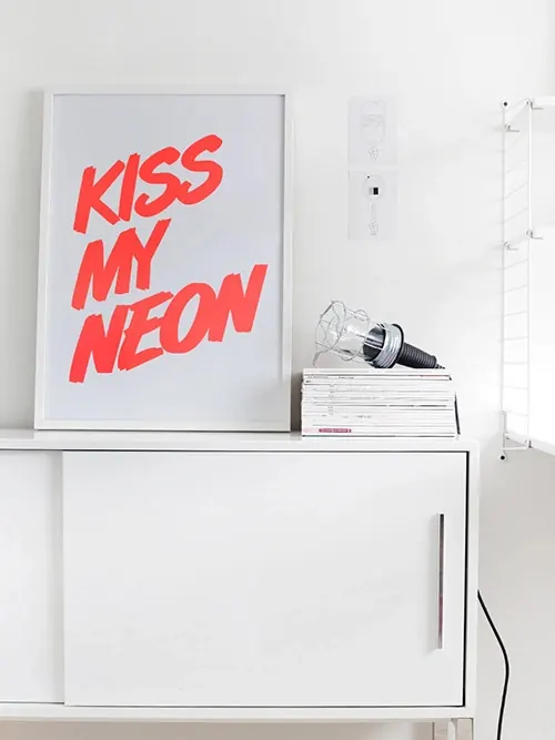 Neon Signage Poster