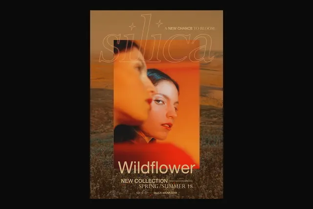 Wildflower Editorial Spread
