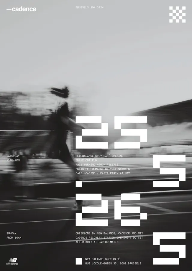Abstract Motion Typography Layout, brutalist, monochrome, monochrome