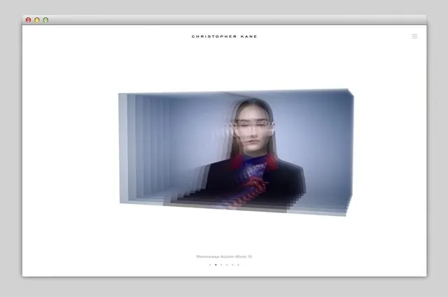 Editorial Portrait Layout