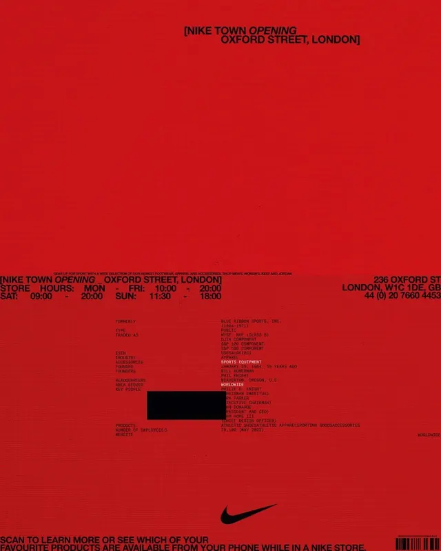 Red Typography Poster