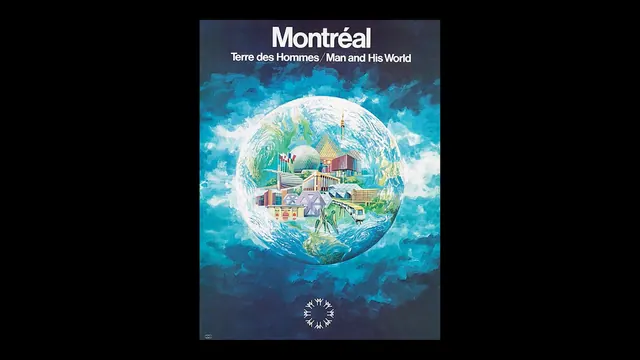 Montréal Travel Poster