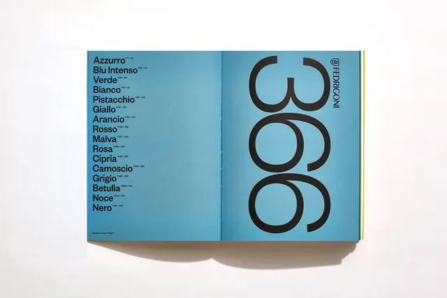 Blue and Yellow Editorial Spread