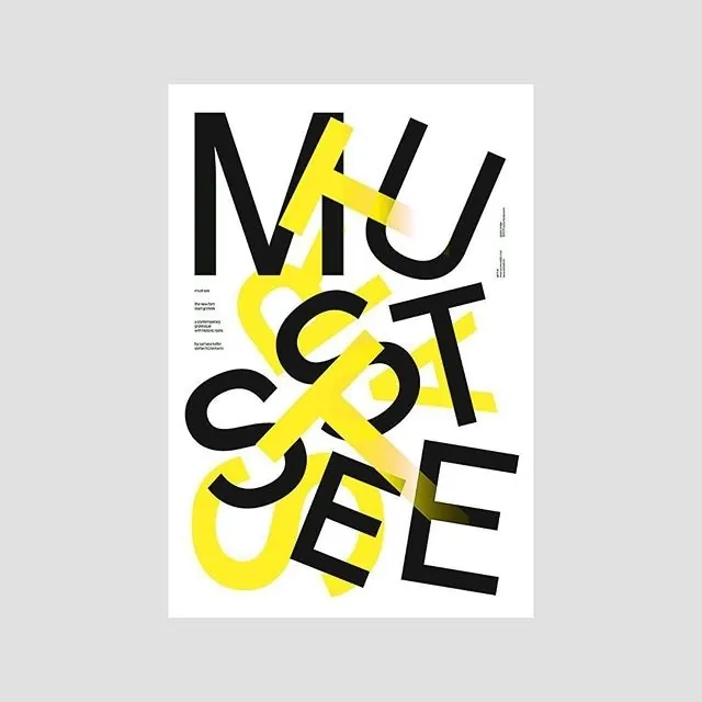 MUTUATE Typography Poster