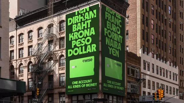 Currency Exchange Billboard
