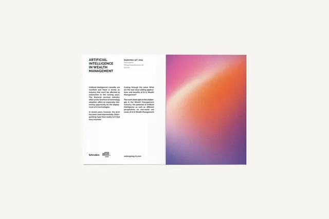 Minimal corporate-clean editorial spread, minimal, corporate-clean, light
