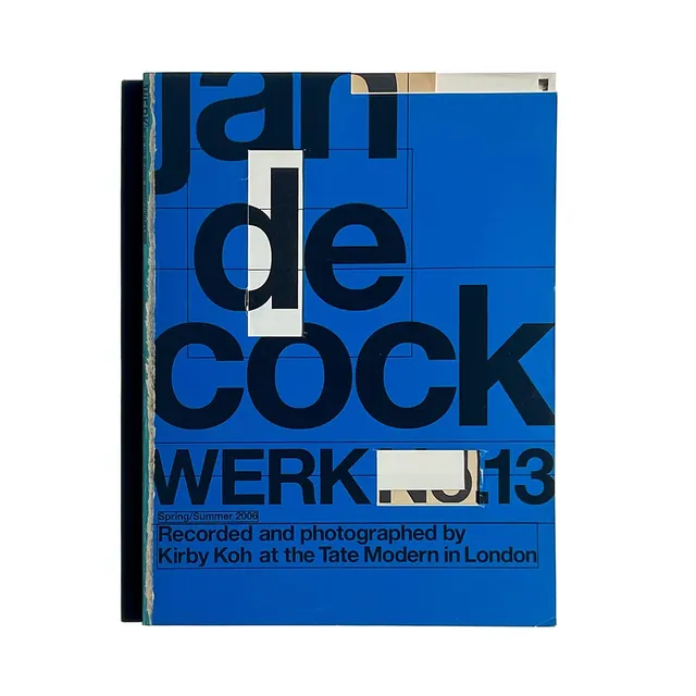 Jan de Cock Werk 1913 Cover Design, swiss, minimal, vibrant